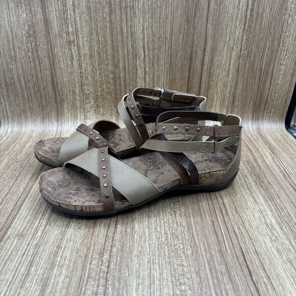 Bearpaw Julianna Ii Women's Summer Sandals Tan - Size 11 New With Tags Brown - Picture 3 of 8